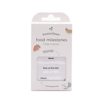 Moss and Fawn Food Milestones Magnet