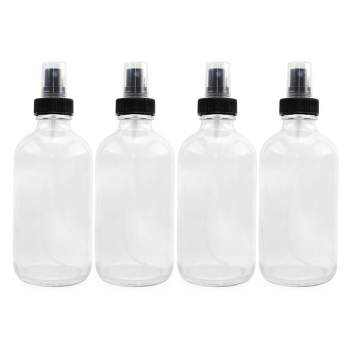 Cornucopia Brands 8oz Glass Fine Mist Atomizer Spray Bottles for Personal Care, DIY & More