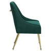 Zuo Maxine Dining Chair Green  and  Gold - 4 of 4
