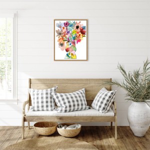 Amanti Art Linear Bouquet II by Melissa Wang Framed Wall Art Print - 1 of 4