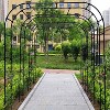 Garden Arch, Assemble Freely Multiple Sizes Metal Arch for Various Climbing Plant Roses Vines Wedding & Event Garden Arch Bridal Party Decoration - 4 of 4