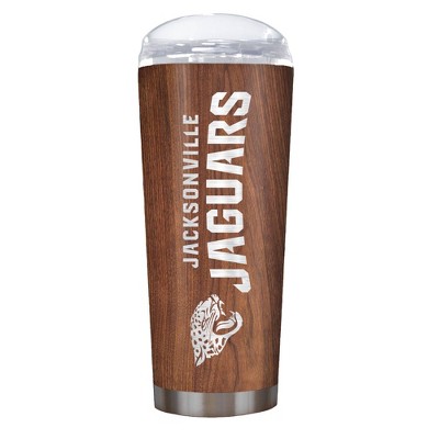 NFL Jacksonville Jaguars 18oz Woodgrain Roadie Tumbler