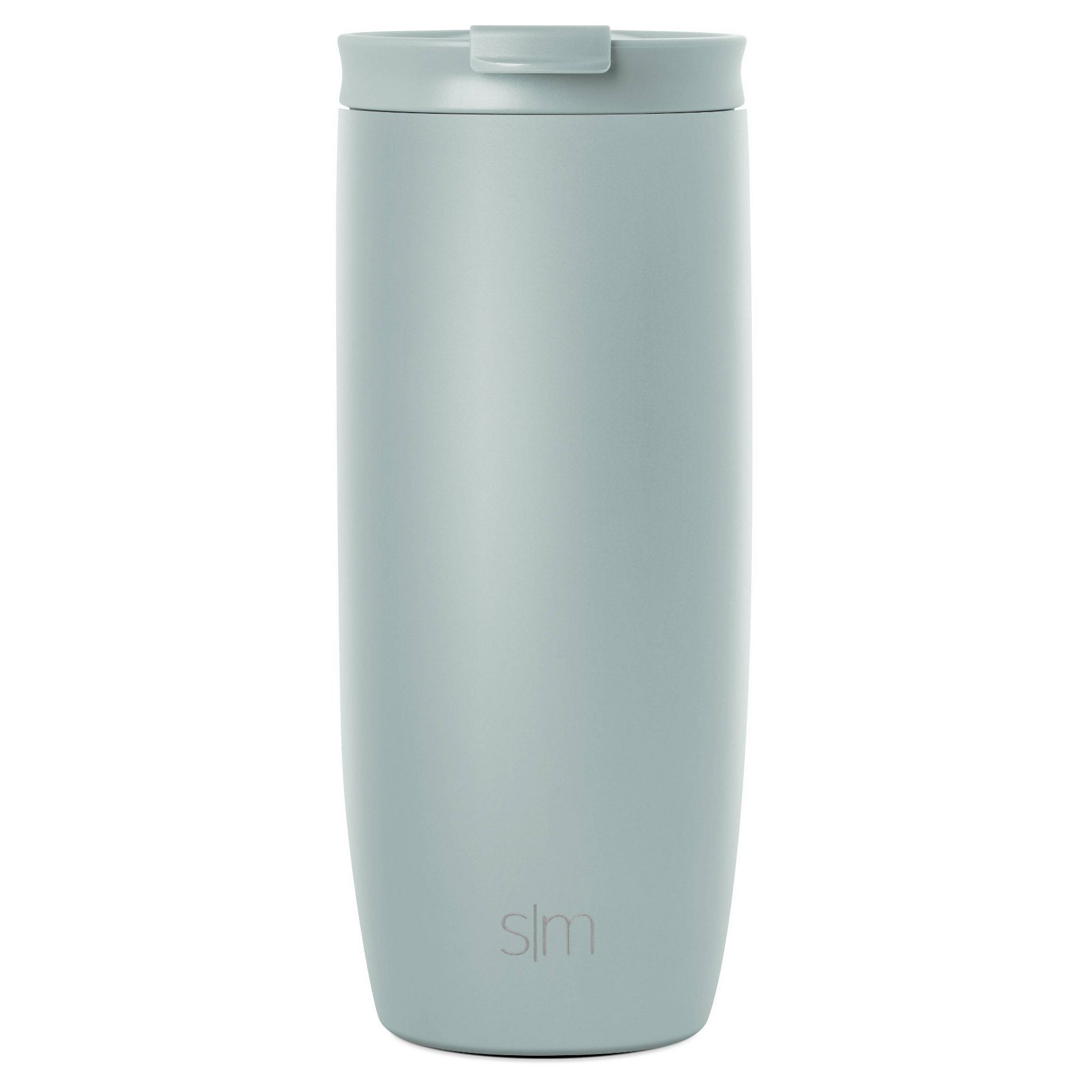 Simple Modern Voyager 20oz Stainless Steel Travel Mug with Insulated Flip Lid Powder Coat Seaglass Sage