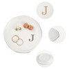 Unique Bargains Ceramic White Decorative Jewelry Tray - 3 of 4