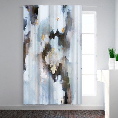 Americanflat I Can not Breathe by Christine Olmstead Blackout Rod Pocket Single Curtain Panel 50x84