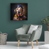 Canvas Wall Art - Sean Parnell 'Hockey 1' Wall Art for Living Room, Bedroom, or Office Décor by Trademark Fine Art - 14 x 14 Inches - 4 of 4