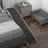 FURNIinspire Dog Ramp for Bed, Pet Ramp for Dogs with Non-Slip Carpet and Top Platform,74"*16"*25" - 3 of 4