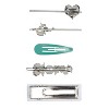 The Nightmare Before Christmas Hair Pins and Hair Clips For Women 5 Piece Set - 4 of 4