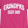 Girls' - Instant Message - Grandpas Best Bud Fitted Short Sleeve Graphic T-Shirt - 2 of 4