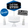 Big Dot of Happiness Reunited Blue - Royal Blue School Class Reunion Party Centerpiece Sticks - Table Toppers - Set of 15 - 3 of 4