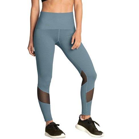 Mid-Rise Mesh Cutout Shaper Legging