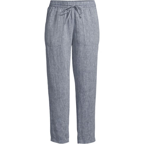 Target women's linen on sale pants