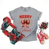 Simply Sage Market Women's Coquette Merry Mama Bow Short Sleeve Garment Dyed Tee - 3 of 4