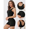 Allegra K Women's Tummy Control U Back Butt Lifter Shorts Sculpting Full Bodysuits - 3 of 4