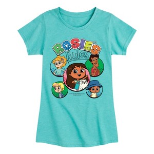 Girls' - Rosie's Rules - Rosie And Friends Fitted Short Sleeve Graphic T-Shirt - 1 of 4