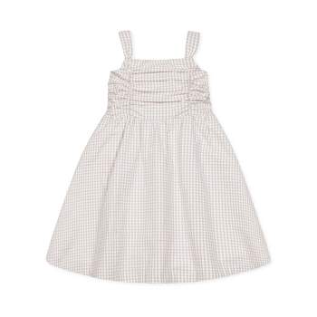 Hope & Henry Girls' Sleeveless Ruched Bodice Party Dress, Toddler