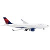 Airbus A330-200 Commercial Aircraft "Delta Air Lines" White with Red and Blue Tail 1/400 Diecast Model Airplane by GeminiJets - 3 of 4