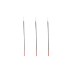 Creative Mark Powercryl Ultimate Acrylic Paint Brushes - Filbert Assorted Sets of 3, Artist Paint Brushes, 3 Diameters of Synthetic Hair Filament, - 1 of 4
