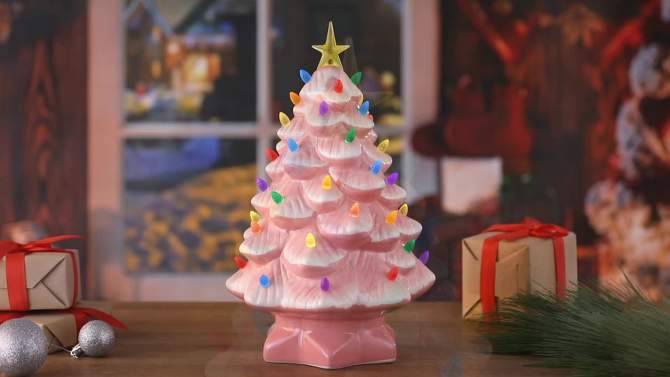 Mr. Christmas Nostalgic Ceramic LED Christmas Tree, 2 of 9, play video