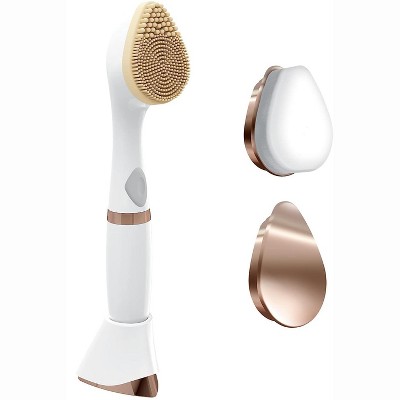 Perry Ellis 3-in-1 Massaging Beauty Brush, 3 Modes
