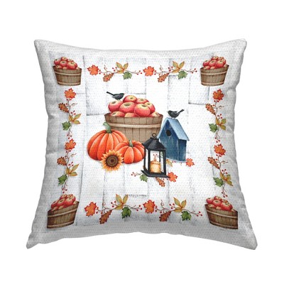 Stupell Industries Autumn Harvest Apples & Pumpkins