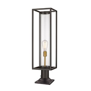 Z-Lite Dunbroch 1 - Light Lantern in  Deep Bronze/Outdoor Brass - 1 of 1