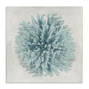 Stupell Industries Coral Ball Blue Sea Beach Canvas Art - 1 of 4