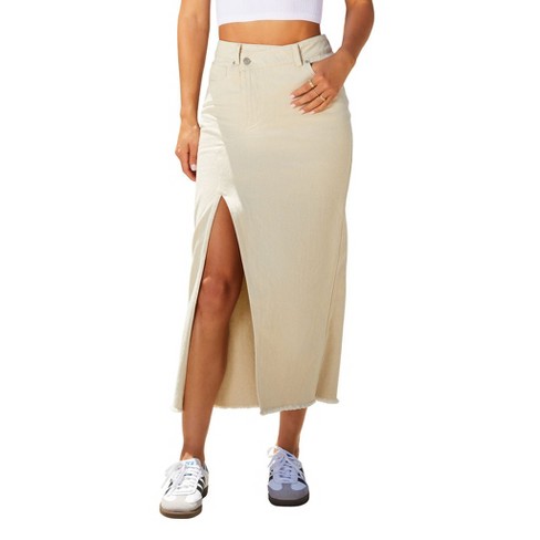 VICI Womens Terra Criss Cross Midi Skirt - image 1 of 3