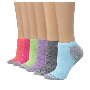 Hanes Comfort Fit Women's No-Show Socks, 6-Pairs - 1 of 4