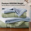 BAGOKIE 8pc 800GSM Cotton Towel Set - 2 of 4
