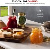 Bormioli Rocco Quattro Stagioni Set of 12 Clear Airtight Mason Jars, Made from Food Safe Durable Glass, Made in Italy - 2 of 4