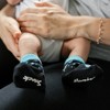 Pavilion Gift Company - Blue Snack Monster - 0-12 Month Non-slip Baby Socks - Socks - 2 of 4