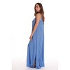 Riviera Sun Womens Tie-Dye Spaghetti Strap Open-Back Maxi Dress  Boho Beach Cover-Up & Casual Summer Sundress - 2 of 3