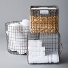 Small Wire Milk Crate with Copper Handles - Threshold™ - image 2 of 4