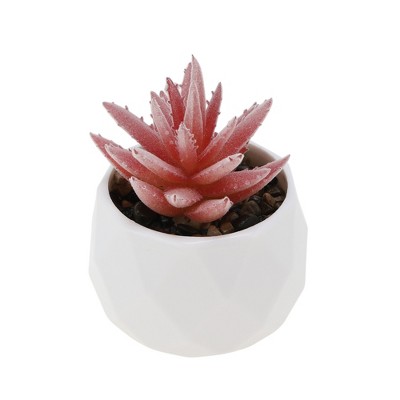 Unique Bargains Soft Rubber Plastic Home Decor Artificial Plant 2.56"x 1.77" 1 Pc Type 3