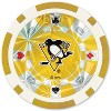 MasterPieces Casino Style 20 Piece 11.5 Gram Poker Chip Set NHL Pittsburgh Penguins Gold Edition - 3 of 3