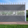 Covers&All Outdoor Clear Panel Curtain, Outdoor Curtains for Patio, Waterproof & Weather Resistant Tarp - 4 of 4