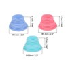 Unique Bargains Silicone Universal Fit Hose Laundry Drain Pipe Sewer Seal Ring 3 Pcs - 2 of 4