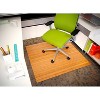 48"x42" Deluxe Chair Floor Mat Rayon from Bamboo Natural - Anji Mountain: Bamboo, Rectangle, Indoor Use, Easy Clean - 4 of 4