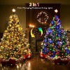 MaseiKar Christmas Lights, 300 LED 100FT Color Changing Christmas Tree Lights with Remote, 11 Modes, Timer, Waterproof, Warm White & Multicolor - 2 of 4