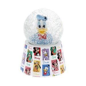 Silver Buffalo Disney Donald Duck 3-Inch Mini Light-Up Snow Globe - 1 of 4