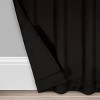 2pk Blackout Shadow Window Curtain Panels - Eclipse - image 4 of 4