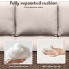 Buenhomino Patio Sofa Couch Outdoor Wicker Sofa PE Rattan 3-Seat Couch with Armest Water Resistant Cushions for Garden Balcony Sunroom Poolside - 3 of 4