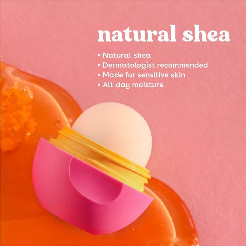 eos Natural Shea Lip Balm Sticks - Mango Melonade &#38; Honey Apple - 0.28oz/2pk, 4 of 9