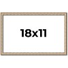 PosterPalooza | Minimalist Silver Picture Frame - UV Acrylic, Backing Board, Hanging Hardware Included - 2 of 4