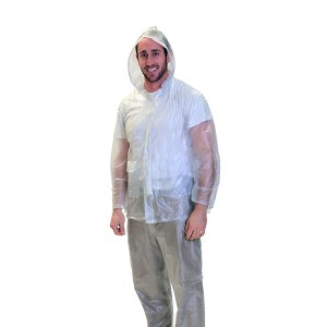 Stansport Men's 3 Piece .12mm Thick Rainsuit - 1 of 4