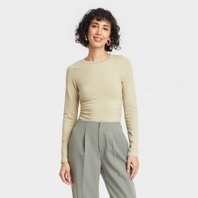 Women's Long Sleeve Seamless T-Shirt - A New Day™
