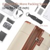 3 Piece Carry On Luggage Sets With Spinner Wheels and Tsa Lock Lightweight Expandable Hardshell Travel Luggage Suitcase Set - 3 of 4