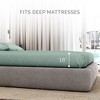 Natemia Fitted Bed Sheet Queen Lily Pad - 4 of 4