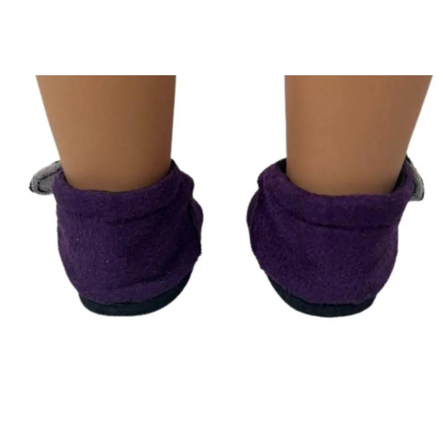 Детская кукла Doll Clothes Superstore Purple Velvetten Doll Shoes, цвет: Фиолетовый — фото 4